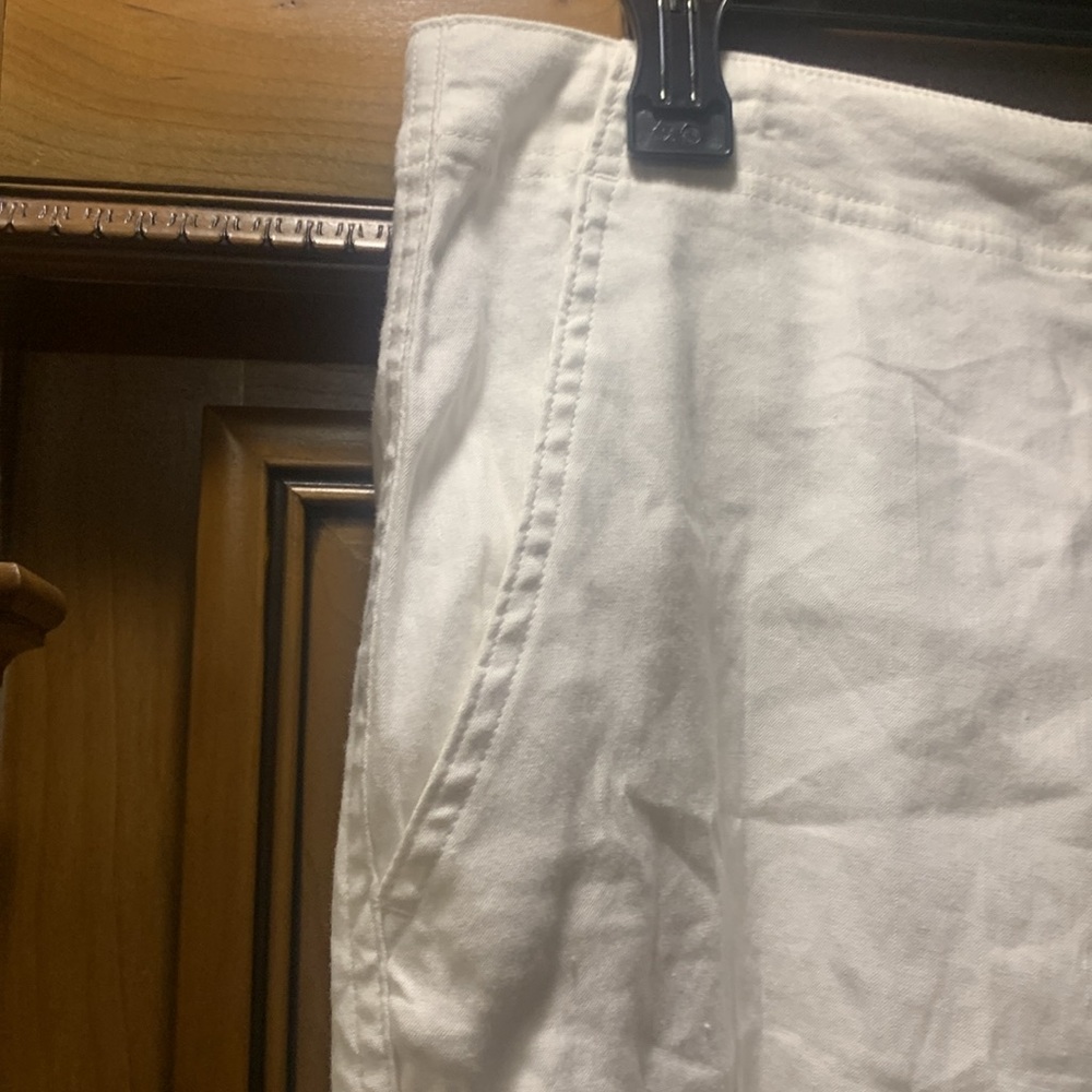 rag & bone White linen blend joggers. Fully lined in very good condition. W - 34 - Picture 9 of 14
